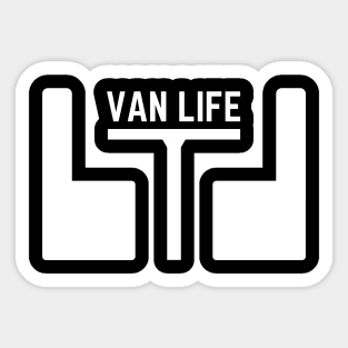 Van Life Table Sticker